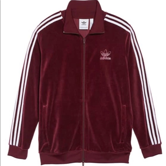 mens adidas velour jacket